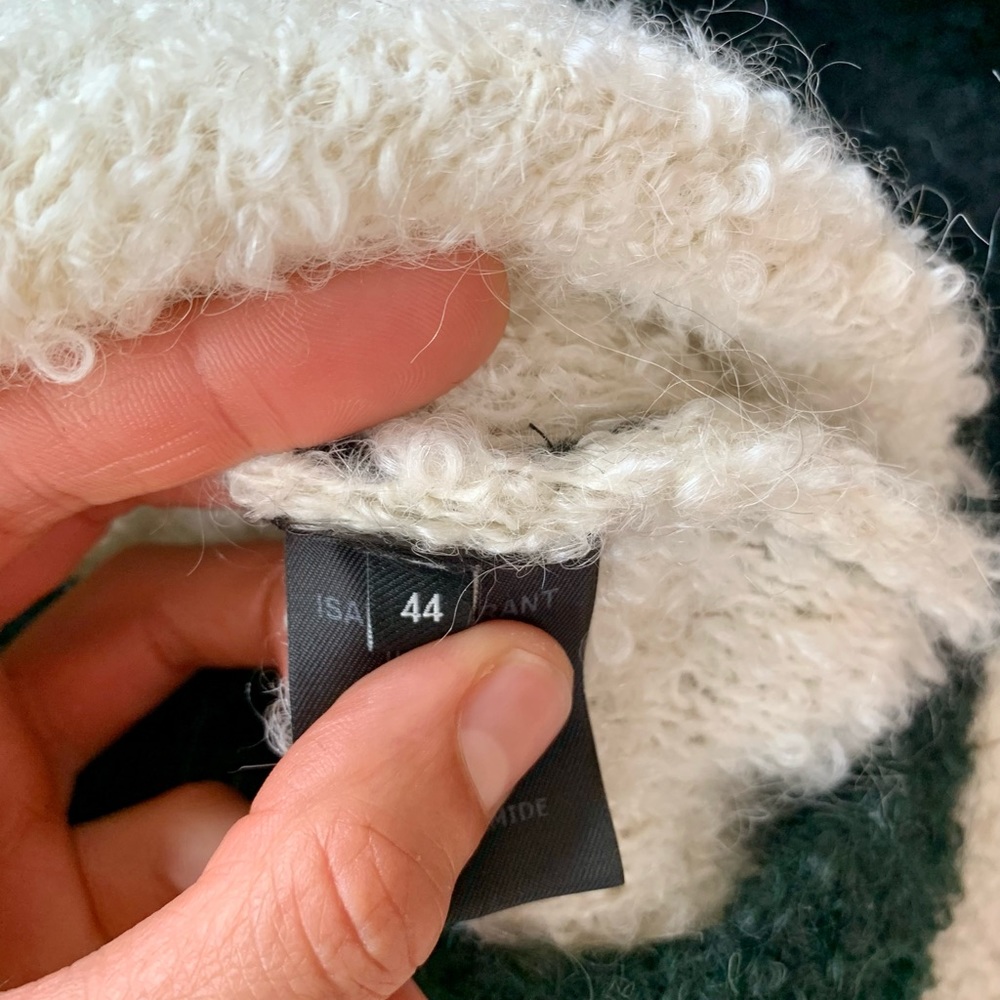 Isabel Marrant Alpaca Color-Block Sweater Large - image 4